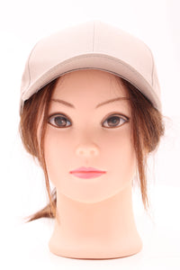 Klassische Cap UNISEX Beige